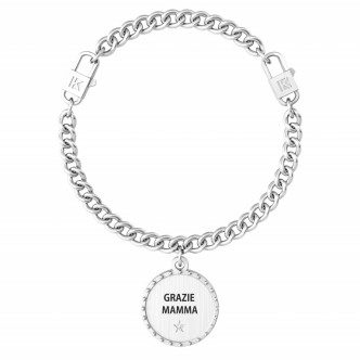 1 - Bracciale Kidult Mamma 731932 acciaio 316L collezione Family