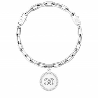 1 - Kidult women's bracelet 30 years 731951 steel Special Moments collection