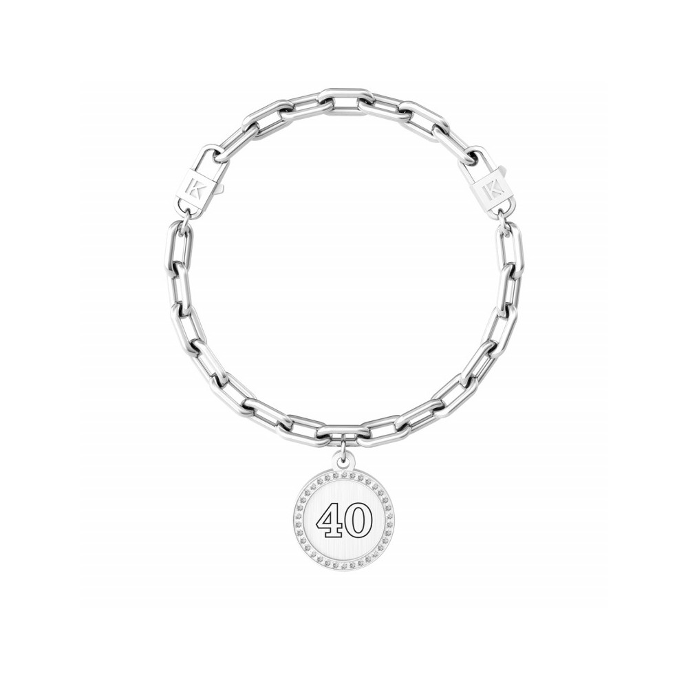 1 - Bracciale Kidult donna 40 anni 731952 acciaio collezione Special Moments