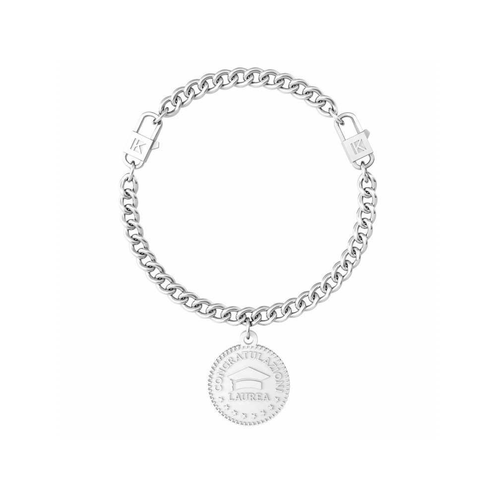 1 - Kidult Graduation coin 731956 steel bracelet Special Moments collection