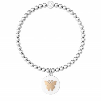 1 - Kidult Butterfly bracelet 731960 steel Animal Planet collection