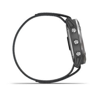 1 - Garmin Enduro watch Gray steel strap Gray Nylon 010-02408-00