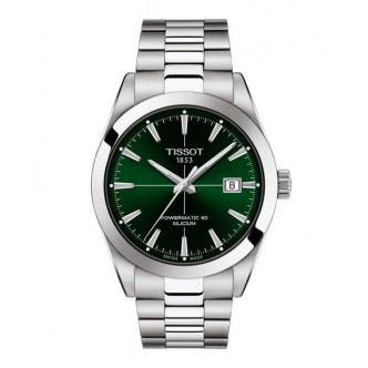 1 - Orologio uomo Automatico Tissot Gentleman Powermatic 80 Silicium verde T127.407.11.091.01