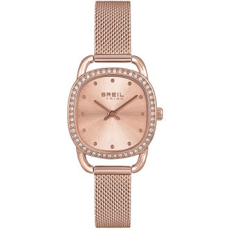 1 - Orologio donna solo tempo Breil Penelope rosato EW0539 con cristalli