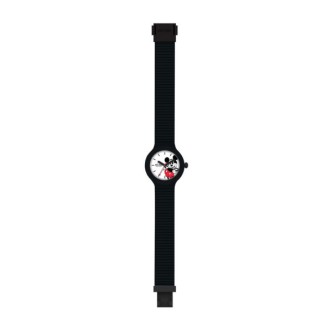 1 - Orologio solo tempo donna Hip Hop Topolino HWU1063 silicone nero