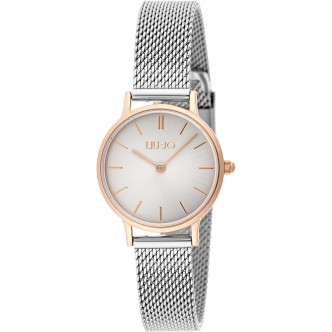 1 - Liu Jo Mini Moonlight rosé woman time only watch TLJ1206 steel