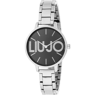 1 - Liu Jo Couple black woman time only watch TLJ1285 steel