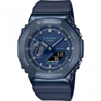 1 - Casio G-Shock Blue GM-2100N-2AER resin man watch