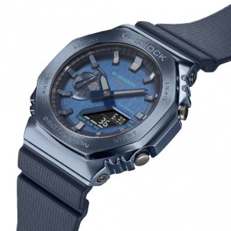 1 - Casio G-Shock Blue GM-2100N-2AER resin man watch