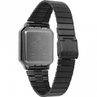 1 - Casio Vintage A100 digital watch black A100WEGG-1AEF resin