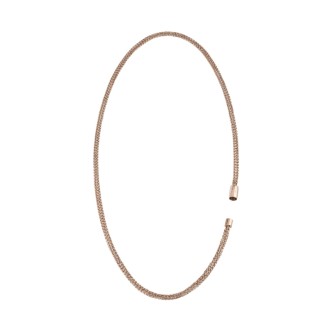 1 - Breil rosé woman necklace Magnetica System Mirage steel TJ3050