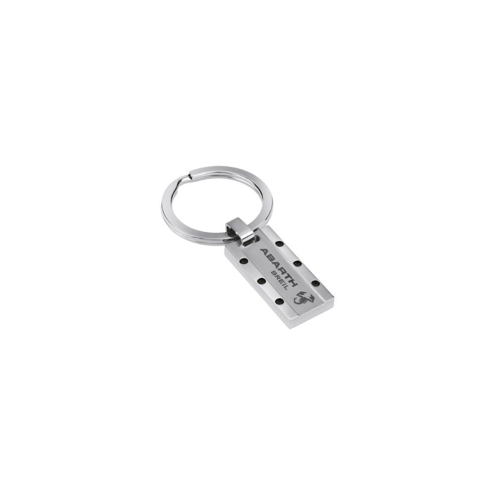 1 - Breil Abarth steel keyring man TJ3102