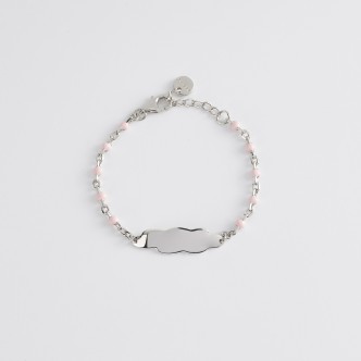 1 - Bracciale bimba nuvola Mabina 533495 Argento 925 con smalto