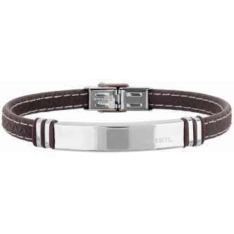 1 - Breil TJ1976 bracelet in stainless steel and silicone Savage collection