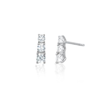 1 - Mabina Silver Trilogy woman earrings 563068