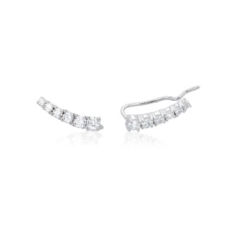 1 - Ear Cuff earrings light points Mabina 563103 Silver 925