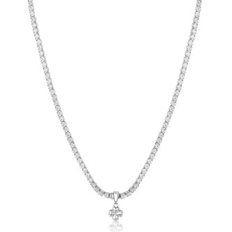 1 - Woman's Wish Quadrifoglio Brosway steel necklace BEIN001