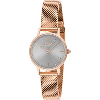 1 - Rosé women's time only watch Maglia Milano Liu Jo steel TLJ1205