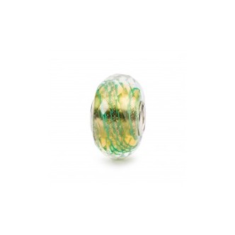 1 - Beads vetro Desiderio Verde Trollbeads TGLBE-30072 Argento 925