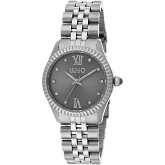 1 - Liu Jo Tiny gray steel woman time only watch TLJ1134