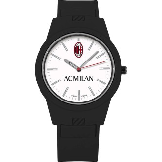 1 - Orologio uomo Milan Lowell silicone nero solo tempo P-MN461US2 Slim Gent