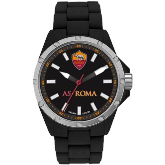 1 - Orologio unisex Roma Lowell silicone nero solo tempo P-RN416XN1 160 Feet