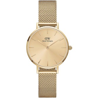 1 - Daniel Wellington woman Petite Unitone golden watch only time DW00100473