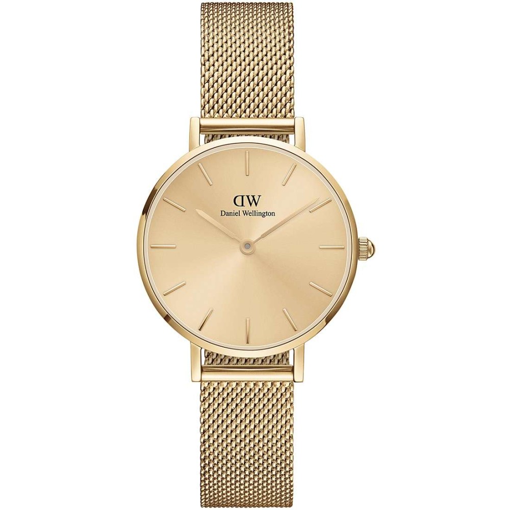 1 - Daniel Wellington woman Petite Unitone golden watch only time DW00100474