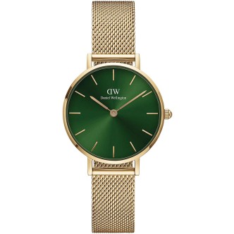 1 - Daniel Wellington women's Petite Emerald golden watch only time DW00100479