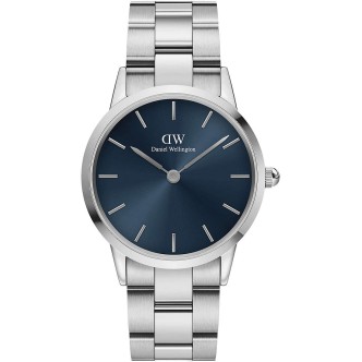 1 - Daniel Wellington Iconic Link Arctic watch only time dark blue DW00100458