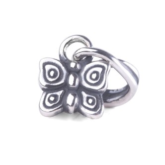 1 - Pendente Trollbeads Farfalla in Volo TAGBE-00277 Argento 925