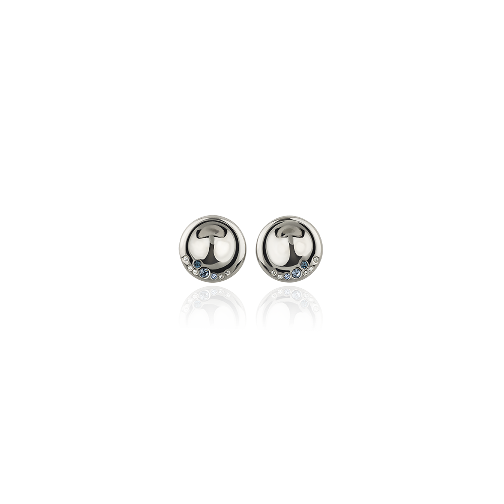 1 - Breil TJ2651 earrings in stainless steel with crystals Illusion collection