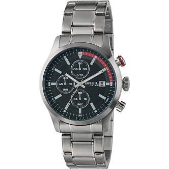 1 - Breil Chronograph Watch Man analog steel strap Drift collection EW0411