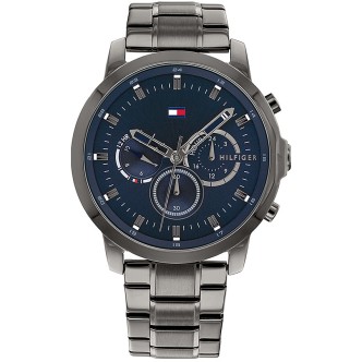 1 - Tommy Hilfiger Jameson gray 1791796 steel multifunction men's watch