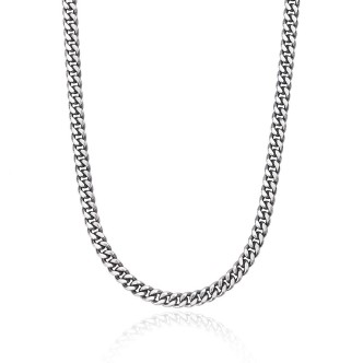 1 - Mabina Men's Necklace Silver 925 groumette 553376