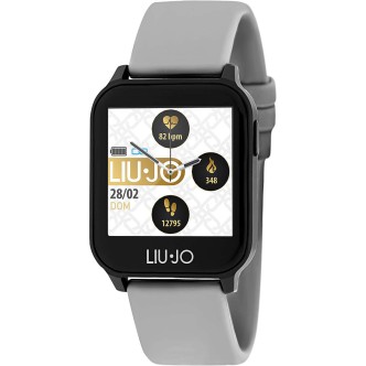 1 - Liu Jo Energy Smartwatch Gray SWLJ008 silicone strap