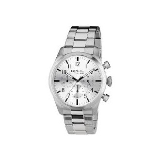 1 - Breil Watch Chronograph Men's analog steel strap Classic Elegance collection EW0225