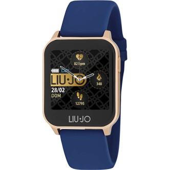 1 - Smartwatch Liu Jo Energy blu SWLJ020 cassa rosata cinturino silicone