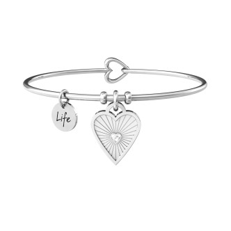 1 - Kidult heart Love bracelet woman 316L steel 731995 Love