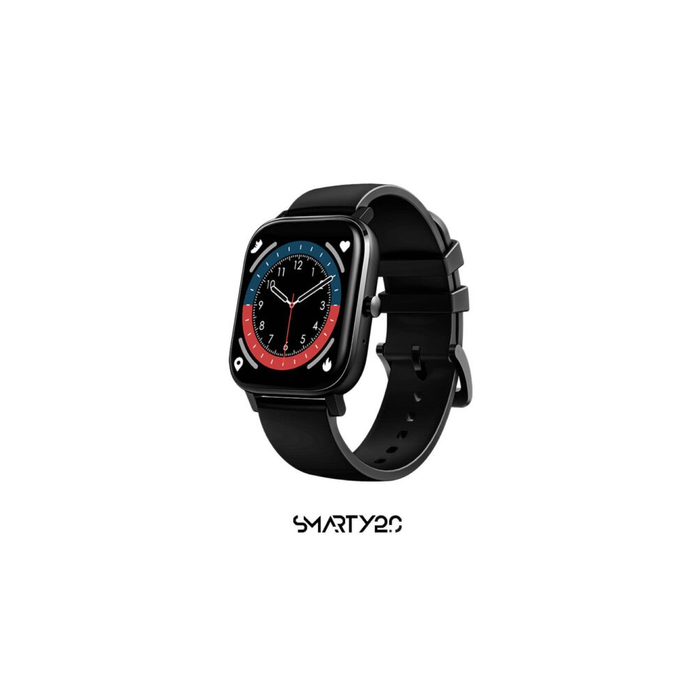 1 - Orologio Smartwatch unisex Smarty 2.0 nero SW023A cinturino silicone