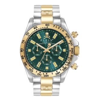 1 - Philipp Plein Nobile Green Gold Chronograph man watch PWCAA0821 steel