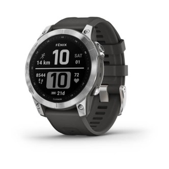 1 - Orologio uomo Garmin Fenix 7 cinturino Graphite 010-02540-01 acciaio