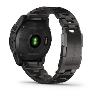 1 - Orologio uomo Garmin Fenix 7 Sapphire Solar 010-02541-27 bracciale vented Titanium