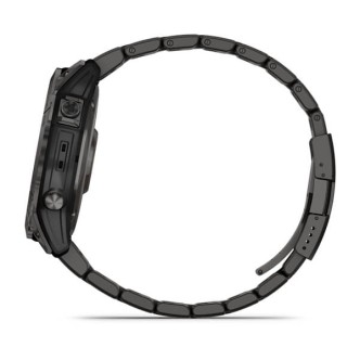 1 - Orologio uomo Garmin Fenix 7 Sapphire Solar 010-02541-27 bracciale vented Titanium