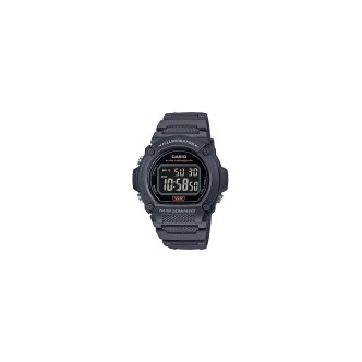 1 - Casio Collection digital grey man W-219H-8BVEF resin watch