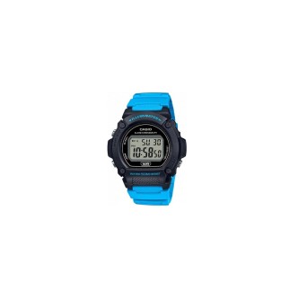 1 - Casio Collection digital blue men's watch W-219H-2A2VEF resin