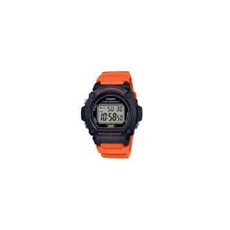 1 - Casio Collection digital red watch for men W-219H-4AVEF resin