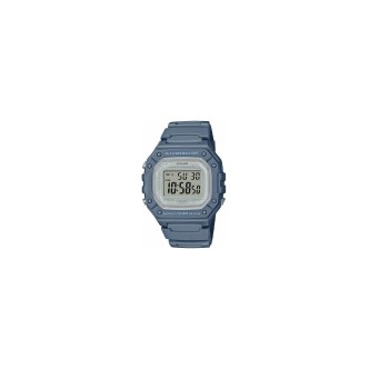 1 - Casio Collection digital blue unisex W-218HC-2AVEF resin watch