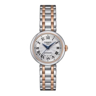 1 - Orologio donna automatico Tissot Bellissima T126.207.22.013.00 acciaio bicolor