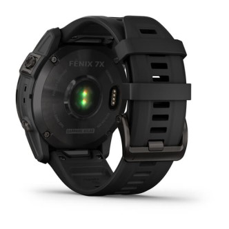 1 - Orologio uomo Garmin Fenix 7 Sapphire Solar Titanium Carbon rey DLC 010-02541-11